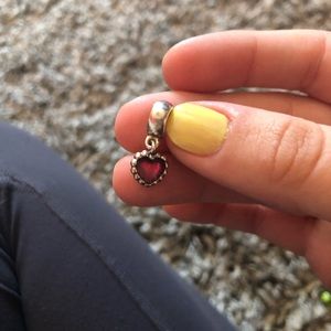 Heart pandora charm